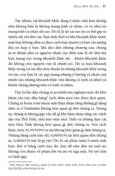 Sống Đời Tự Do - Vượt Lên Tình Cảnh Khó Khăn Của Con Người là chiếc la bàn dẫn lối một cuộc sống tự do, bình an và hạnh phúc không phụ thuộc điều kiện bên ngoài