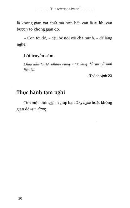 Sức Mạnh Của Điểm Dừng – Bí Quyết Sống Chậm Giữa Thế Giới Vội Vã