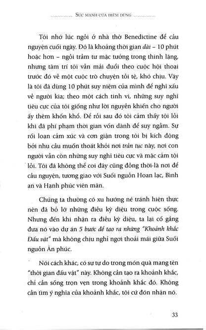 Sức Mạnh Của Điểm Dừng – Bí Quyết Sống Chậm Giữa Thế Giới Vội Vã
