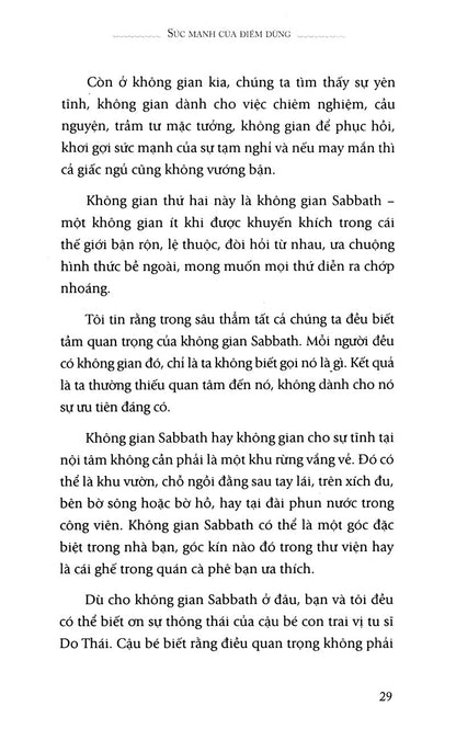 Sức Mạnh Của Điểm Dừng – Bí Quyết Sống Chậm Giữa Thế Giới Vội Vã