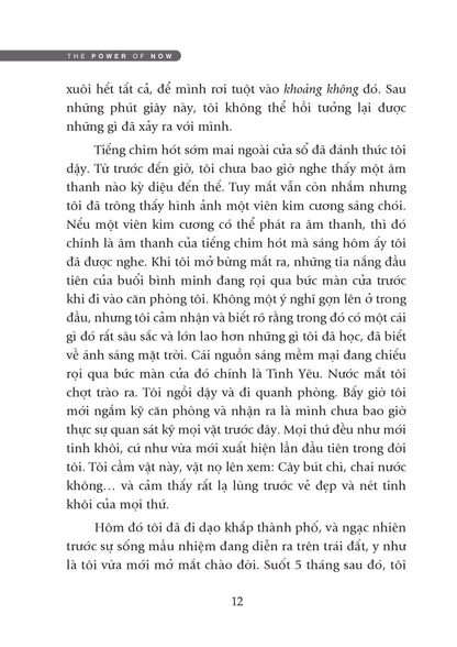 Sức Mạnh Của Hiện Tại - Quyển Sách Hay Nhất Về Thức Tỉnh