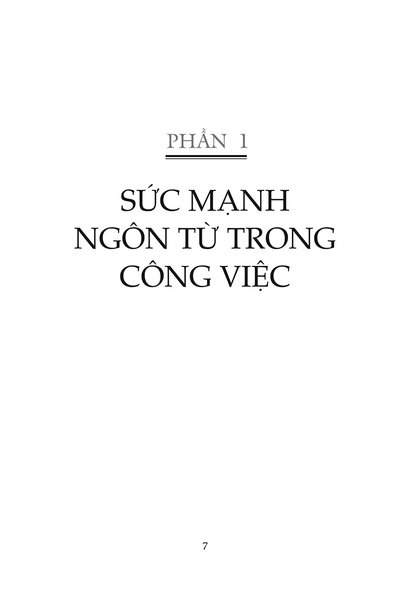 Sức Mạnh Của Ngôn Từ - Giao Tiếp Là Chìa Khóa Đầu Tiên