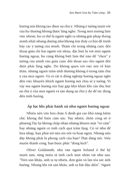 Sức Mạnh Của Sự Trầm Lắng – Khi Người Hướng Nội Tỏa Sáng Theo Cách Riêng Của Mình