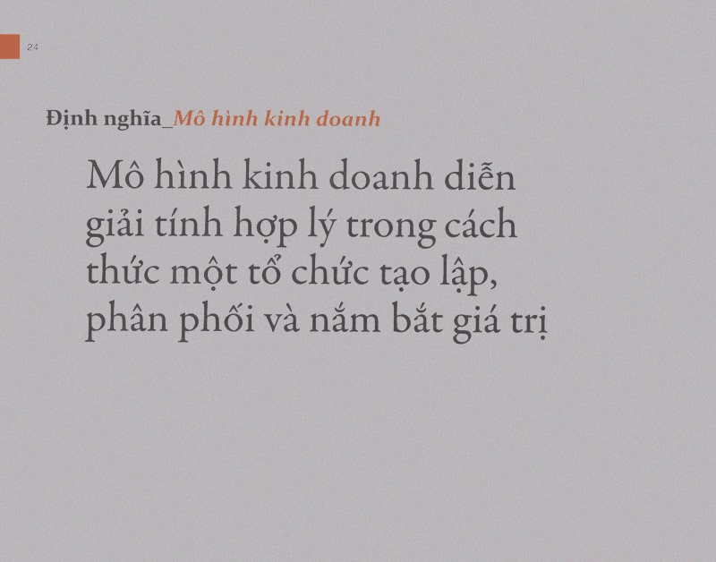 Tạo Lập Mô Hình Kinh Doanh Cá Nhân