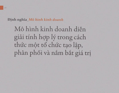 Tạo Lập Mô Hình Kinh Doanh Cá Nhân