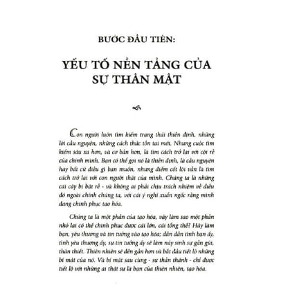 Thân Mật Cội Nguồn Của Hạnh Phúc giúp ta giải phóng tâm hồn và cởi mở với người khác, chúng ta có thể đạt được sự bình an và hạnh phúc đích thực.