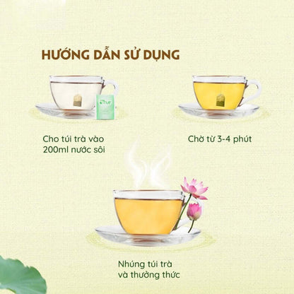 Trà Lá Sen Tự Nhiên hỗ trợ tăng cường chuyển hóa chất béo, Giúp kiểm soát cân nặng và hỗ trợ giảm cân hiệu quả,Thanh lọc cơ thể, giảm tích nước và hỗ trợ tiêu hóa