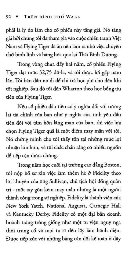 Trên Đỉnh Phố Wall - One Up On Wall Street
