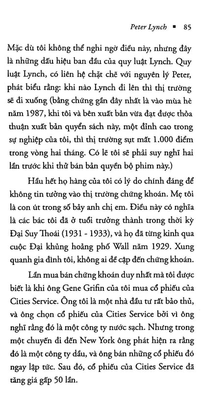 Trên Đỉnh Phố Wall - One Up On Wall Street