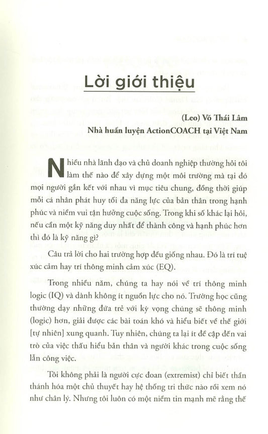 Trí Tuệ Xúc Cảm – Khi Cảm Xúc Trở Thành Sức Mạnh Dẫn Dắt Cuộc Đời