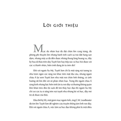 Sách Trở Về Từ Xứ Tuyết