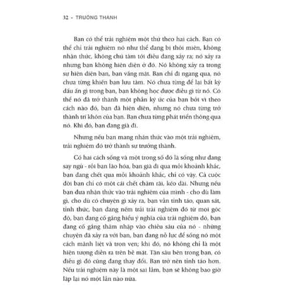 Trưởng Thành - Chạm Tới Bầu Trời Nội Tâm Của Bạn khám phá khái niệm trưởng thành, điều mà nhiều người trong chúng ta thường bỏ qua hoặc không hiểu hết.