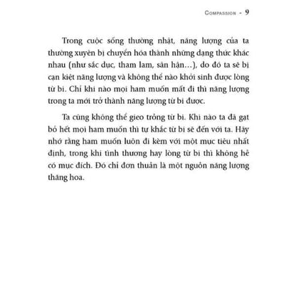 Từ Bi - Trên Cả Trắc Ẩn và Yêu Thương của Osho là một tác phẩm sâu sắc về bản chất của lòng từ bi và cách nó liên quan đến thiền và tự giác ngộ