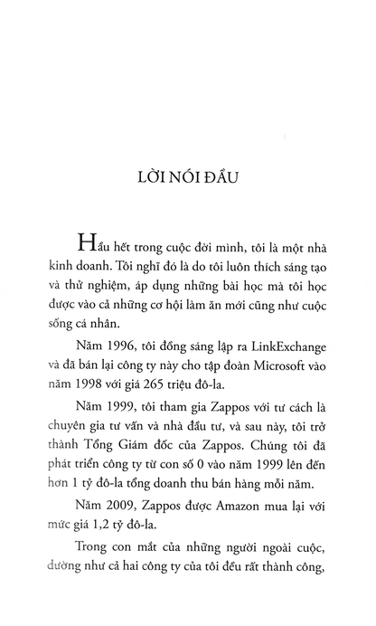 Tỷ Phú Bán Giày – Hành Trình Gắn Hạnh Phúc Với Thành Công