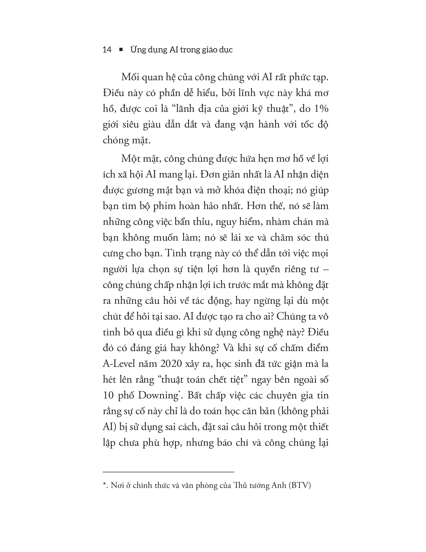 Ứng Dụng AI Trong Giáo Dục – Tiếp Cận AI Để Nâng Cao Chất Lượng Đào Tạo