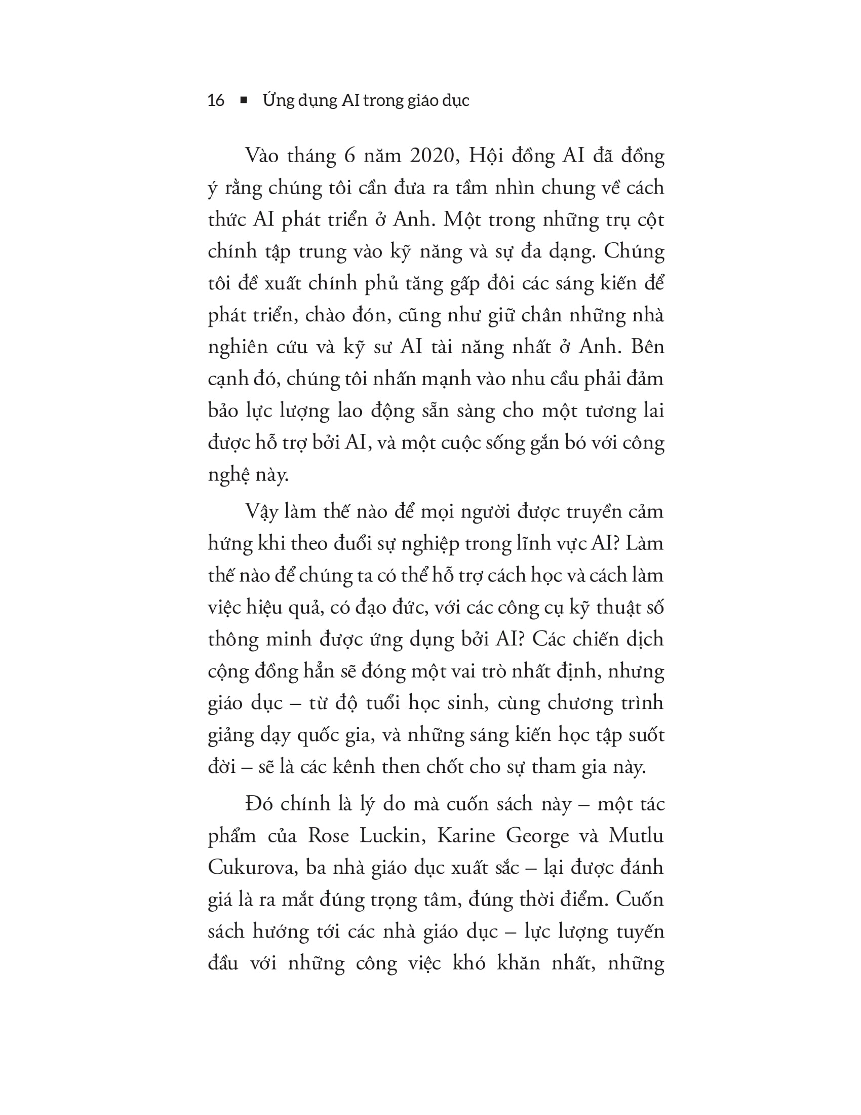 Ứng Dụng AI Trong Giáo Dục – Tiếp Cận AI Để Nâng Cao Chất Lượng Đào Tạo