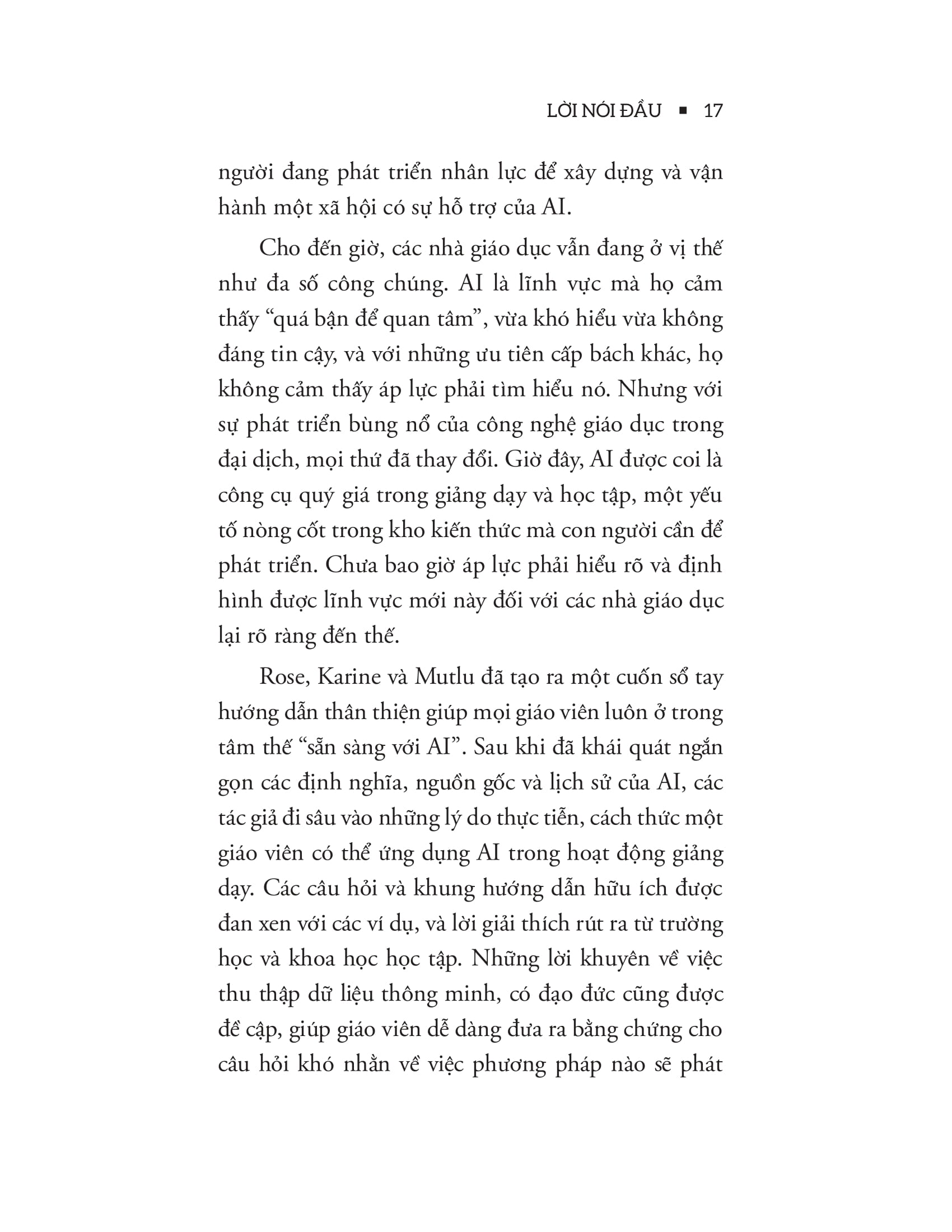 Ứng Dụng AI Trong Giáo Dục – Tiếp Cận AI Để Nâng Cao Chất Lượng Đào Tạo