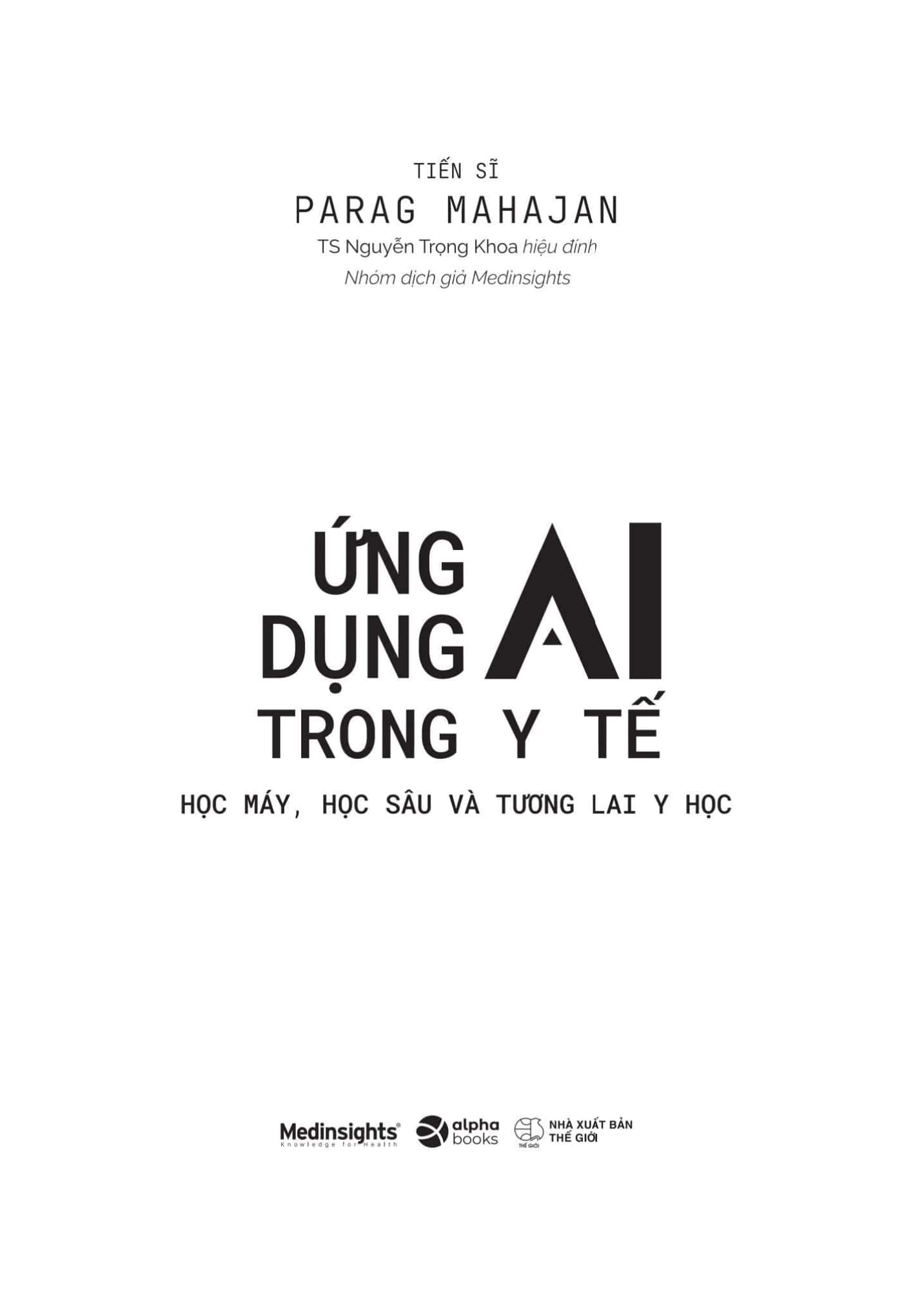 Ứng Dụng AI Trong Y Tế  Học Máy Học Sâu Và Tương Lai Y Học