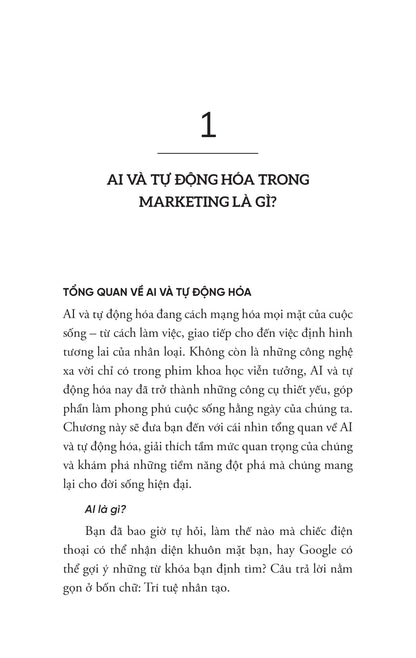 Ứng Dụng AI Và Tự Động Hóa Trong Marketing – Dẫn Lối Doanh Nghiệp Bước Vào Kỷ Nguyên Số